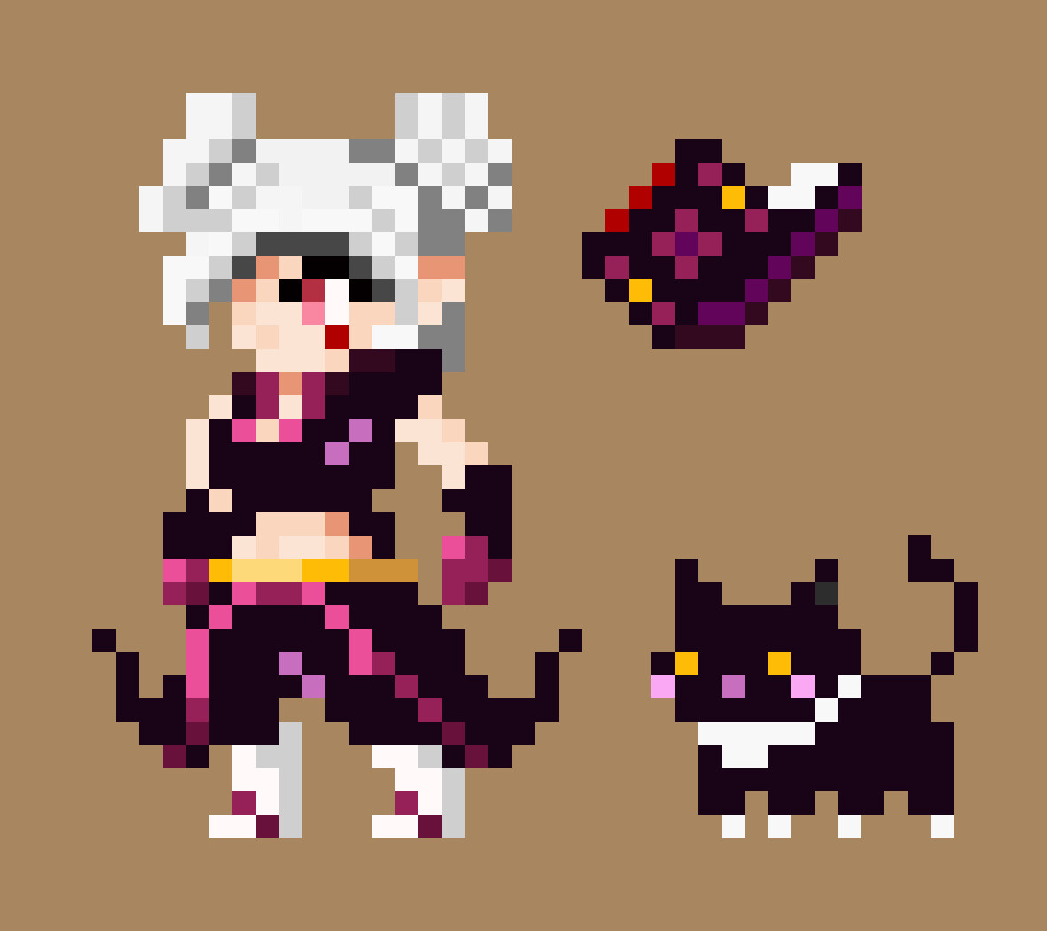 Necromancer girl art