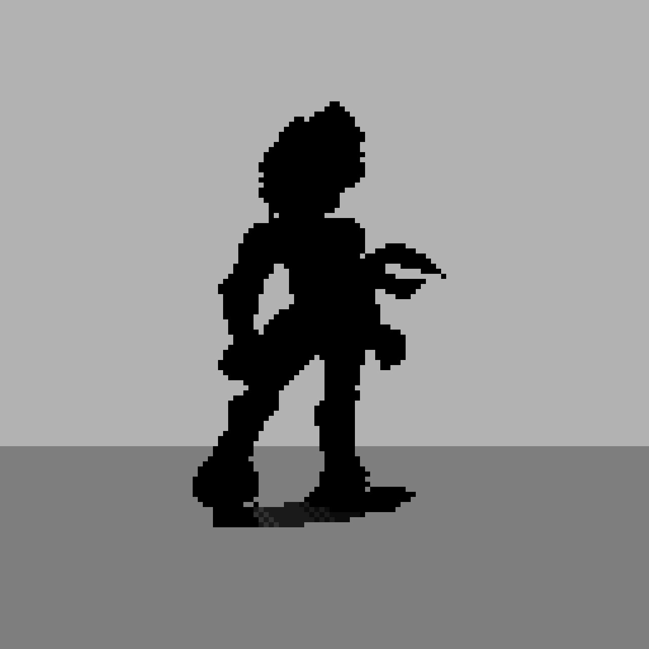 Ofelia silhouette